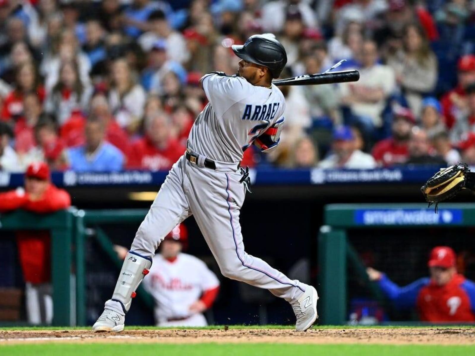 Luis Arraez hits the first cycle in Miami Marlins history