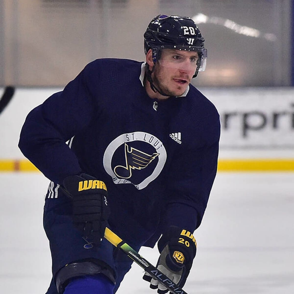 St louis blues steen jersey sales