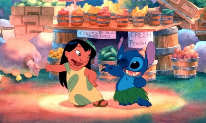 Cinderella’s castle in 'Lilo and Stitch'