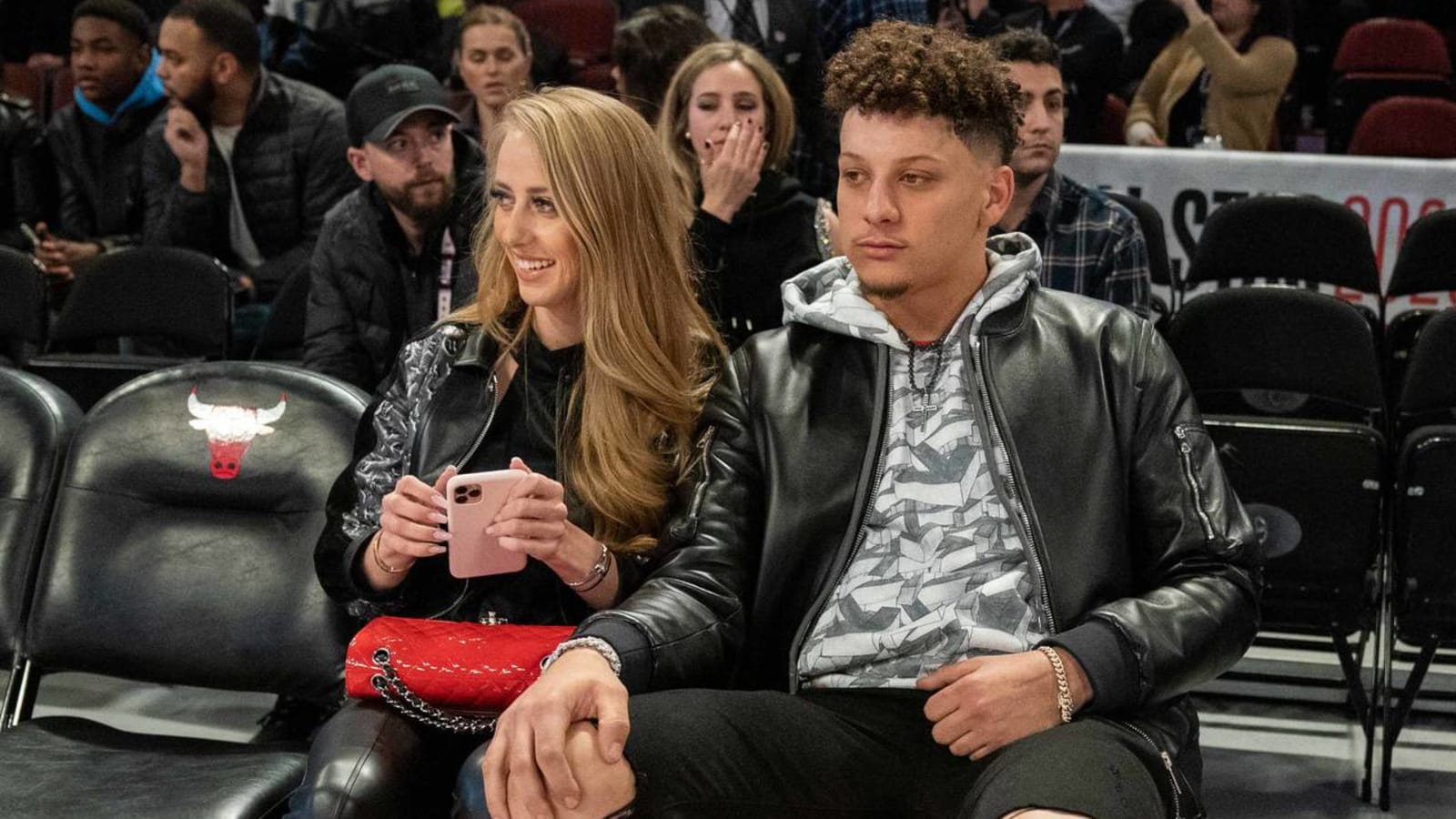 Mahomes' fiancee Brittany Matthews shares video from plane