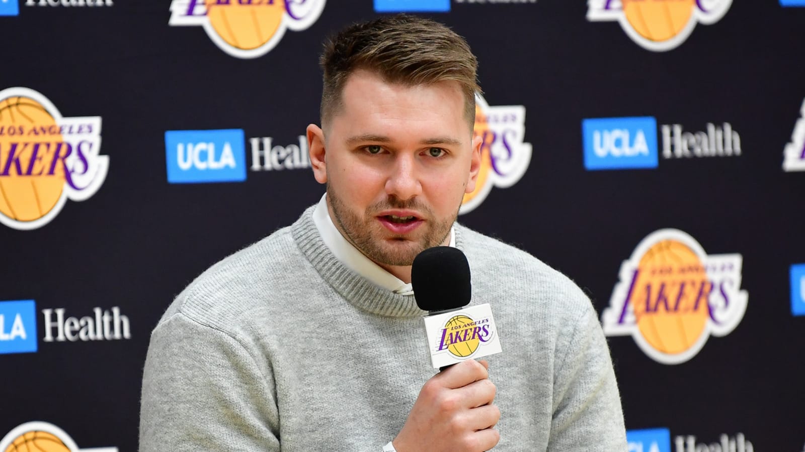 Luka Doncic, Anthony Davis react to blockbuster trade
