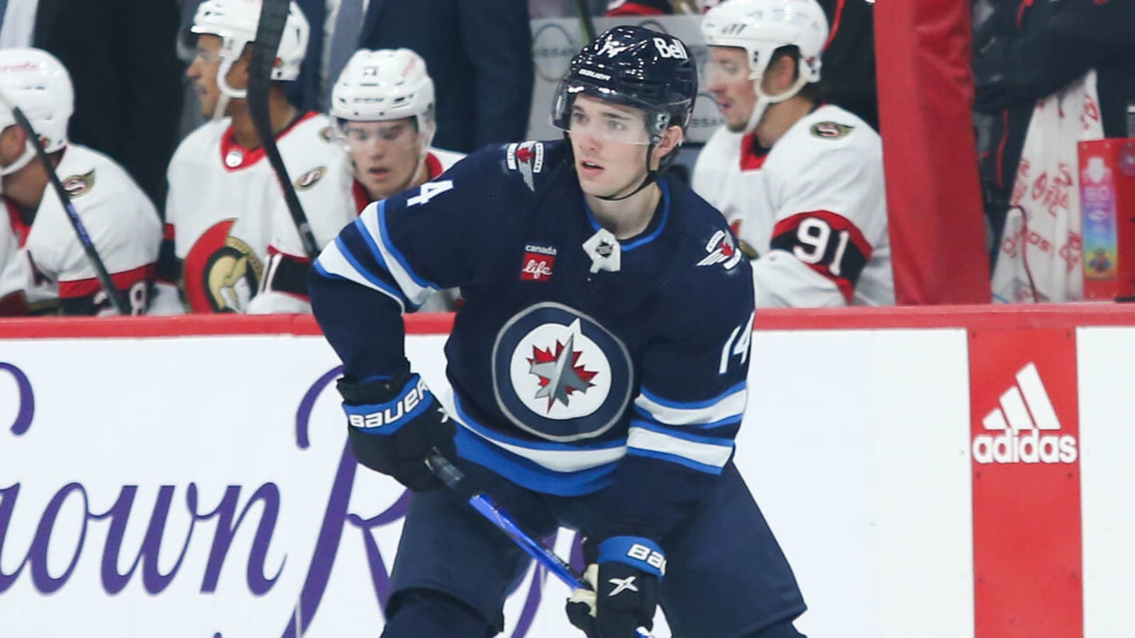 Jets place young defenseman on IR