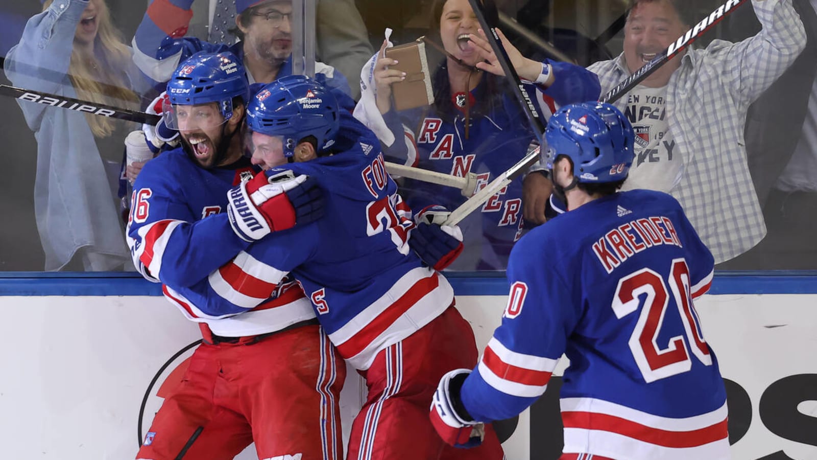 Trocheck Lifts Rangers to 4-3 Double Overtime Win Over Hurricanes