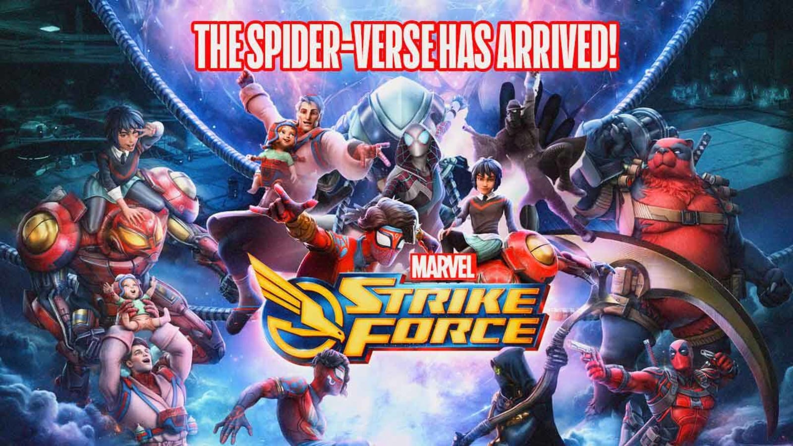 The Spider-Verse Now Available in MARVEL Strike Force