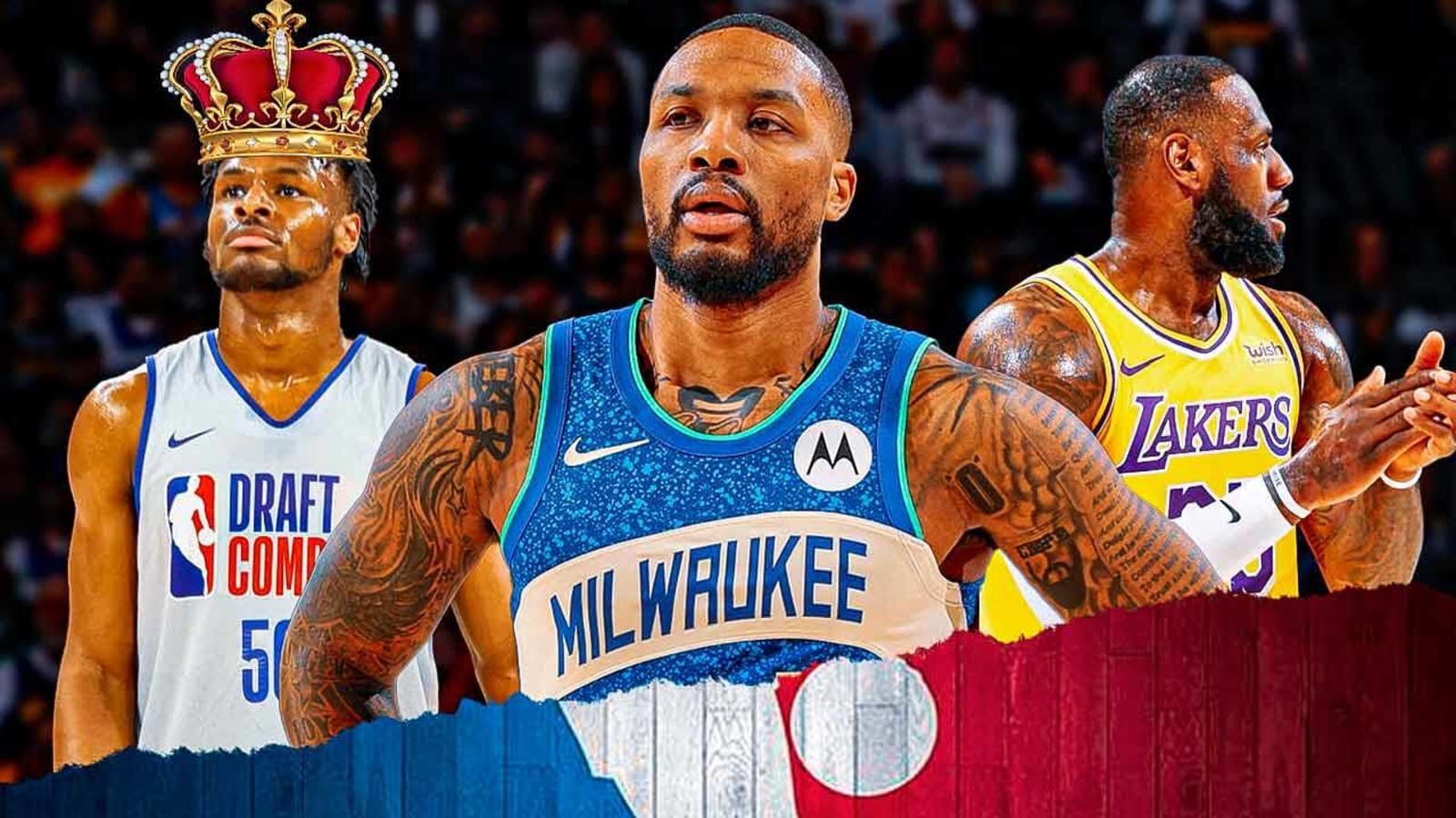 Damian Lillard’s honest take on Bronny James’ NBA Draft Combine display