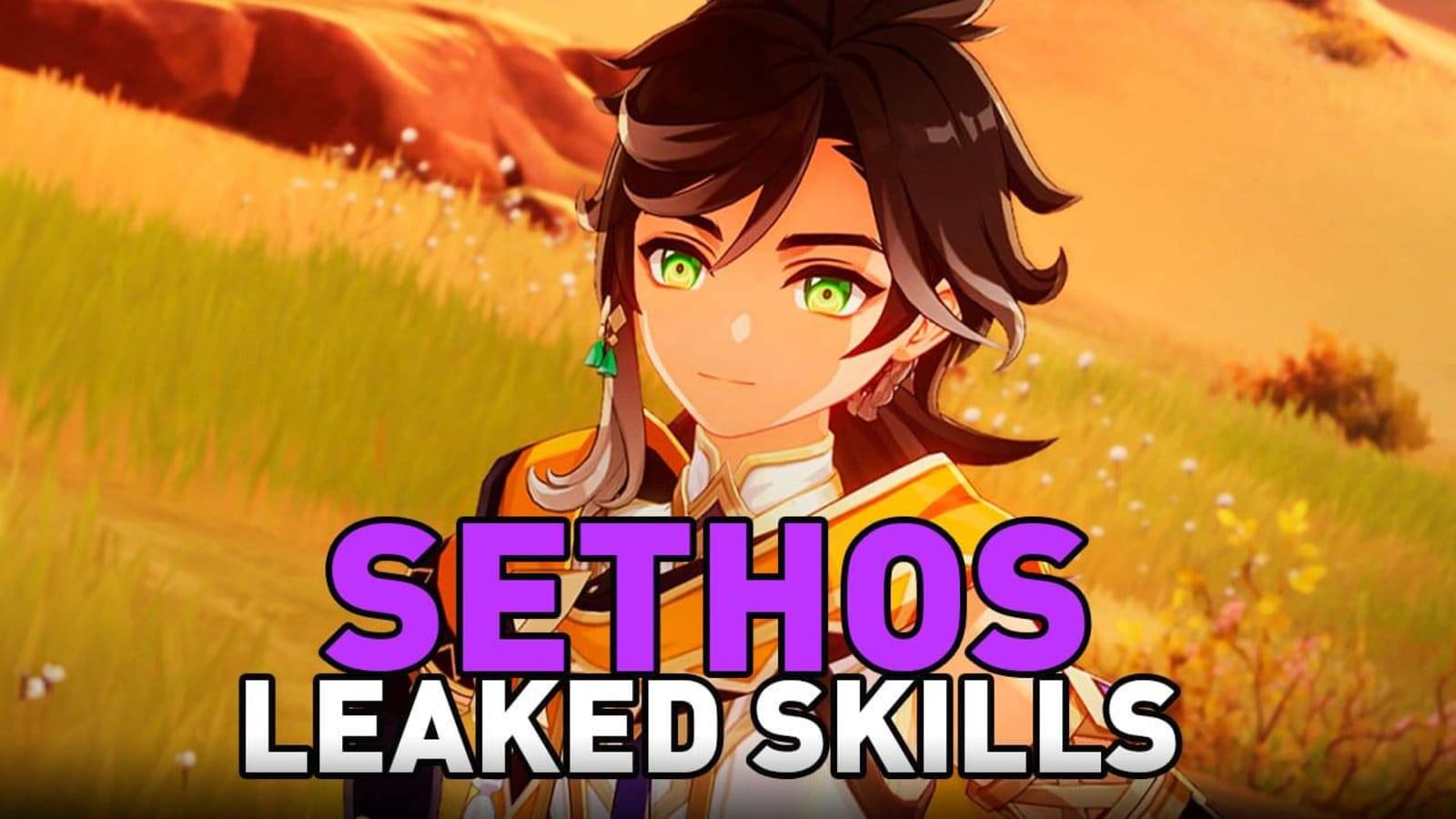 Genshin Impact Leaks reveal Sethos Kit, Animations, more