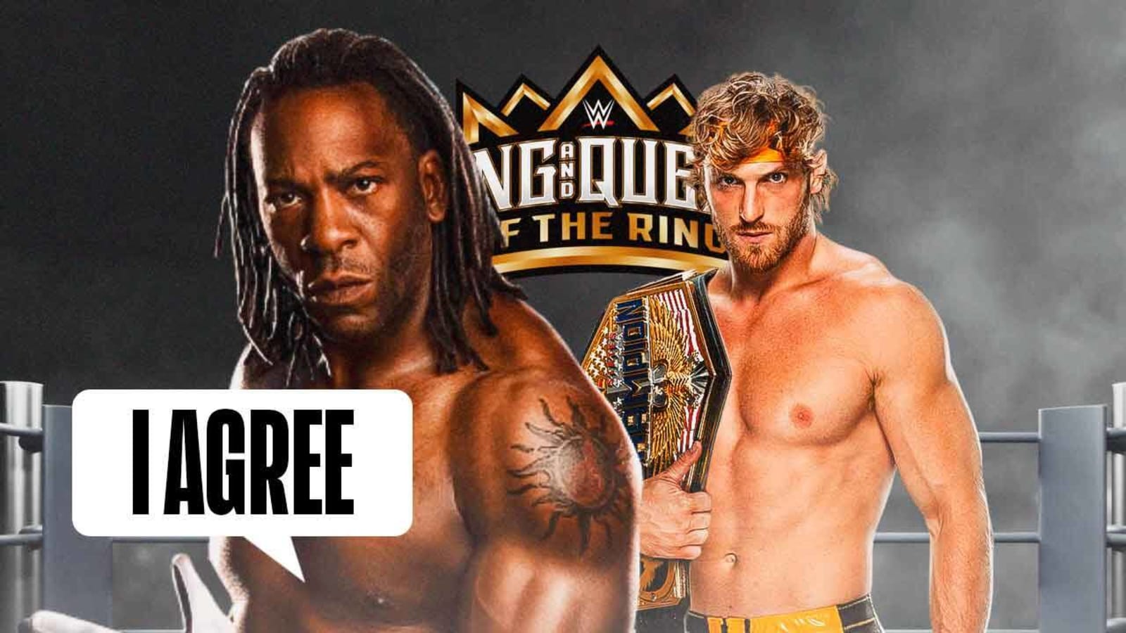 Booker T is actually on board with Logan Paul’s decision not to defend his title at King of the Ring