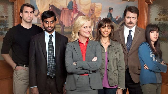 Leslie Knope and Ann Perkins from "Parks and Recreation"