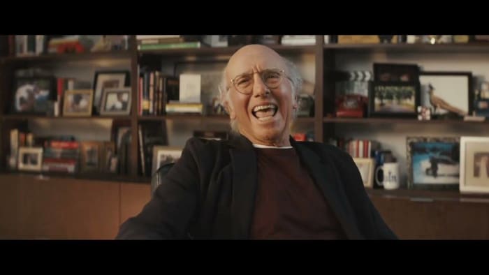 Larry David shills crypto