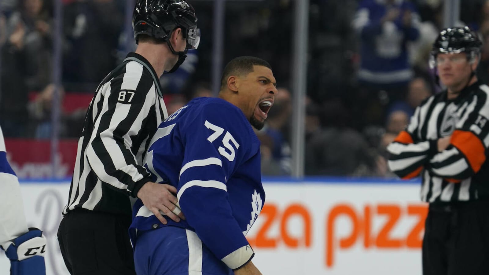 Ryan Reaves has earned the opportunity to play Game 1 for the Leafs