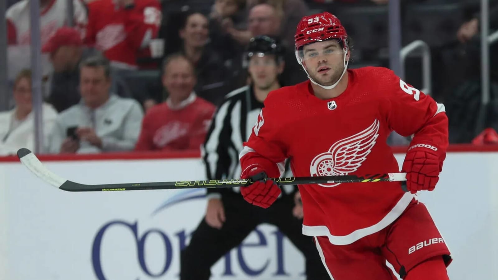 Red Wings’ Alex DeBrincat has been the best offseason acquisition early