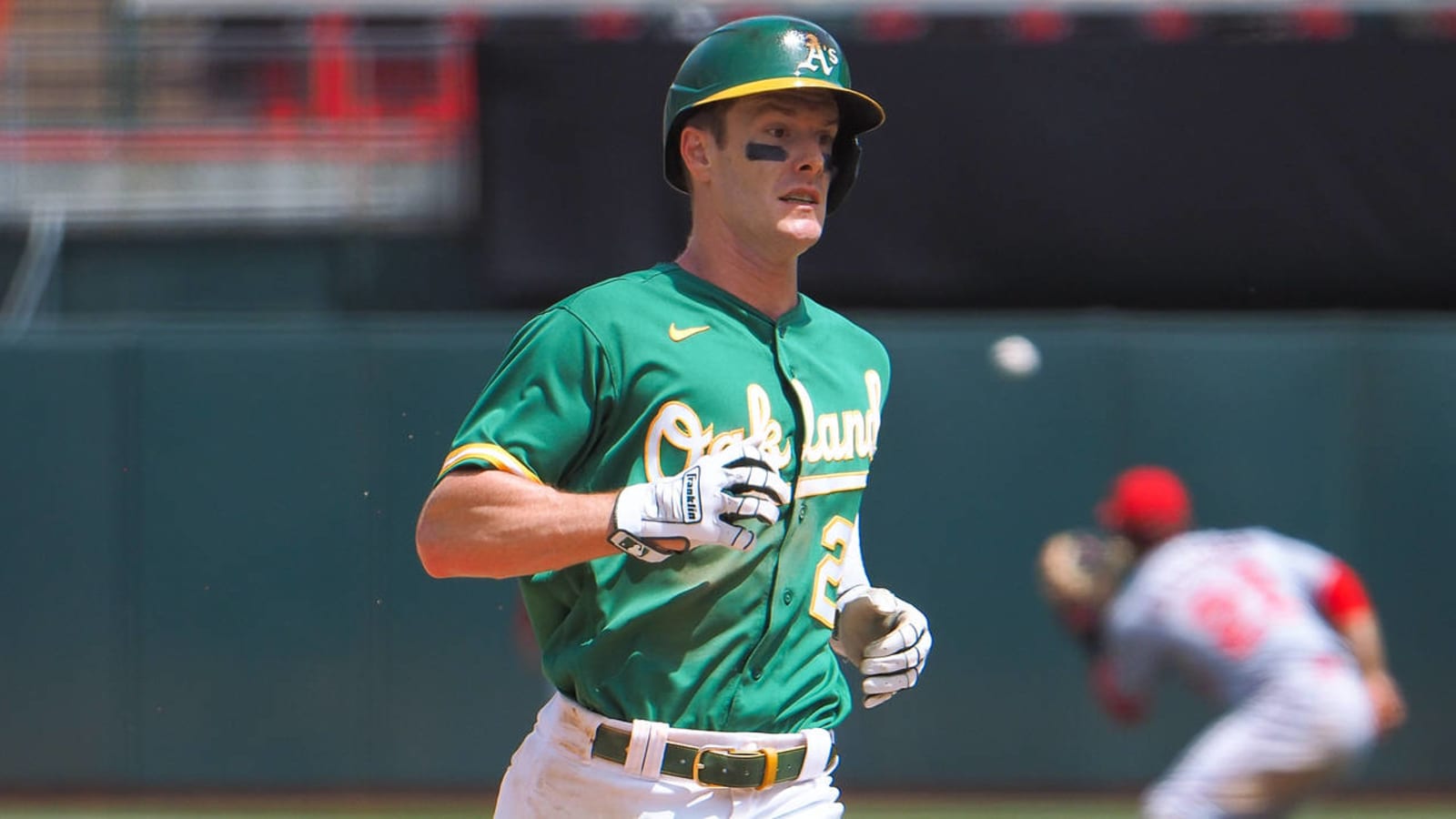 A's Canha likely out through All-Star Game with hip strain