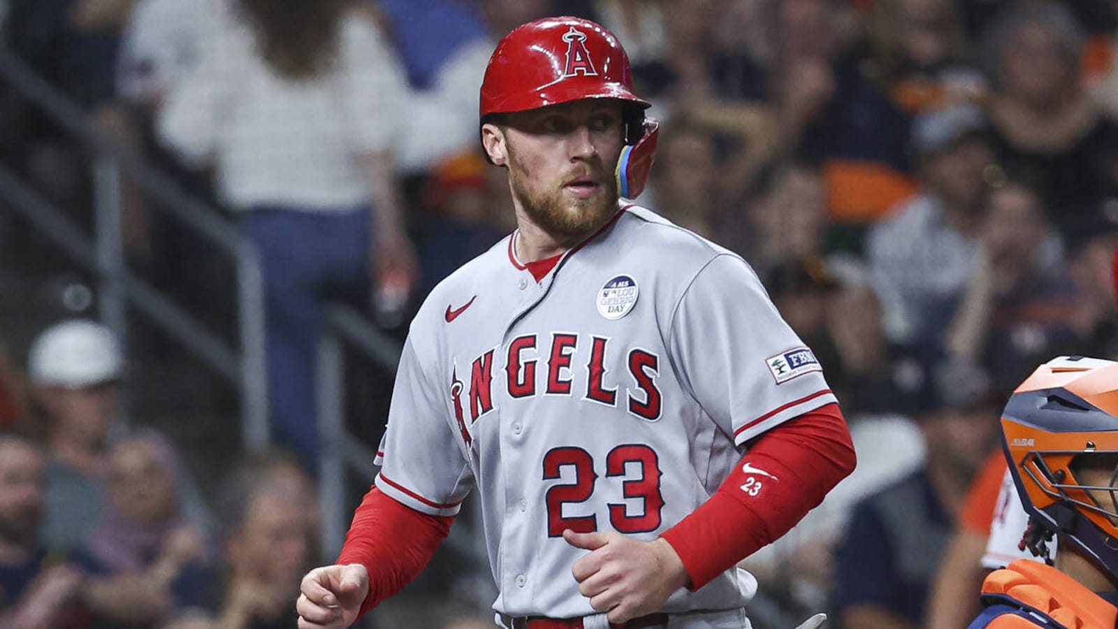 Angels infielder suspended for bumping umpire during argument
