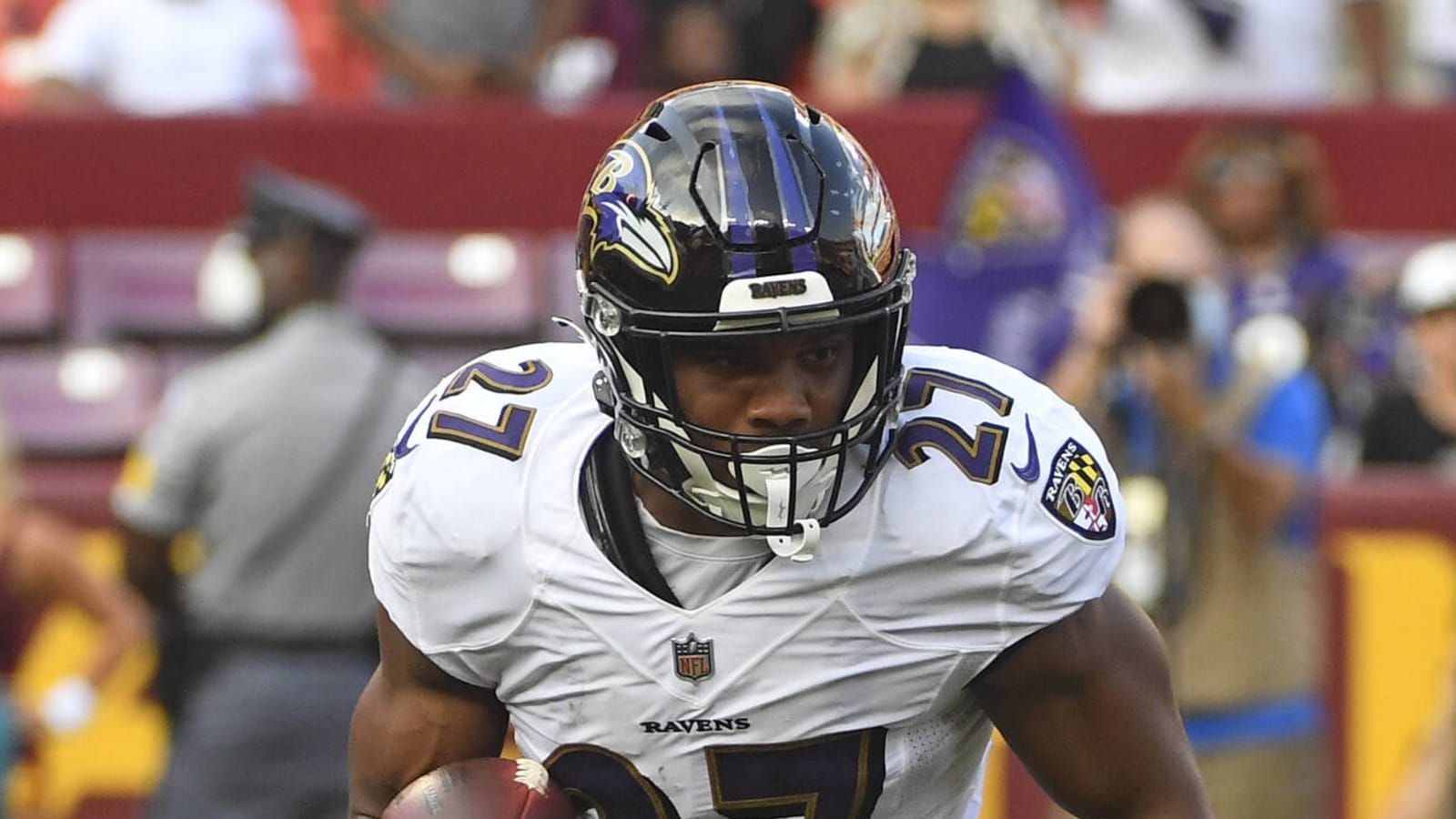 Ravens RB hoping to play out career in Baltimore
