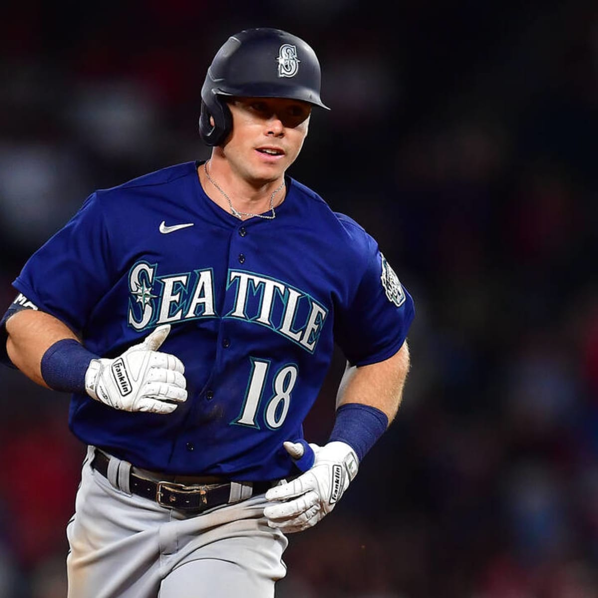 Marlowe's first career grand slam gets Mariners past Angels 5-3