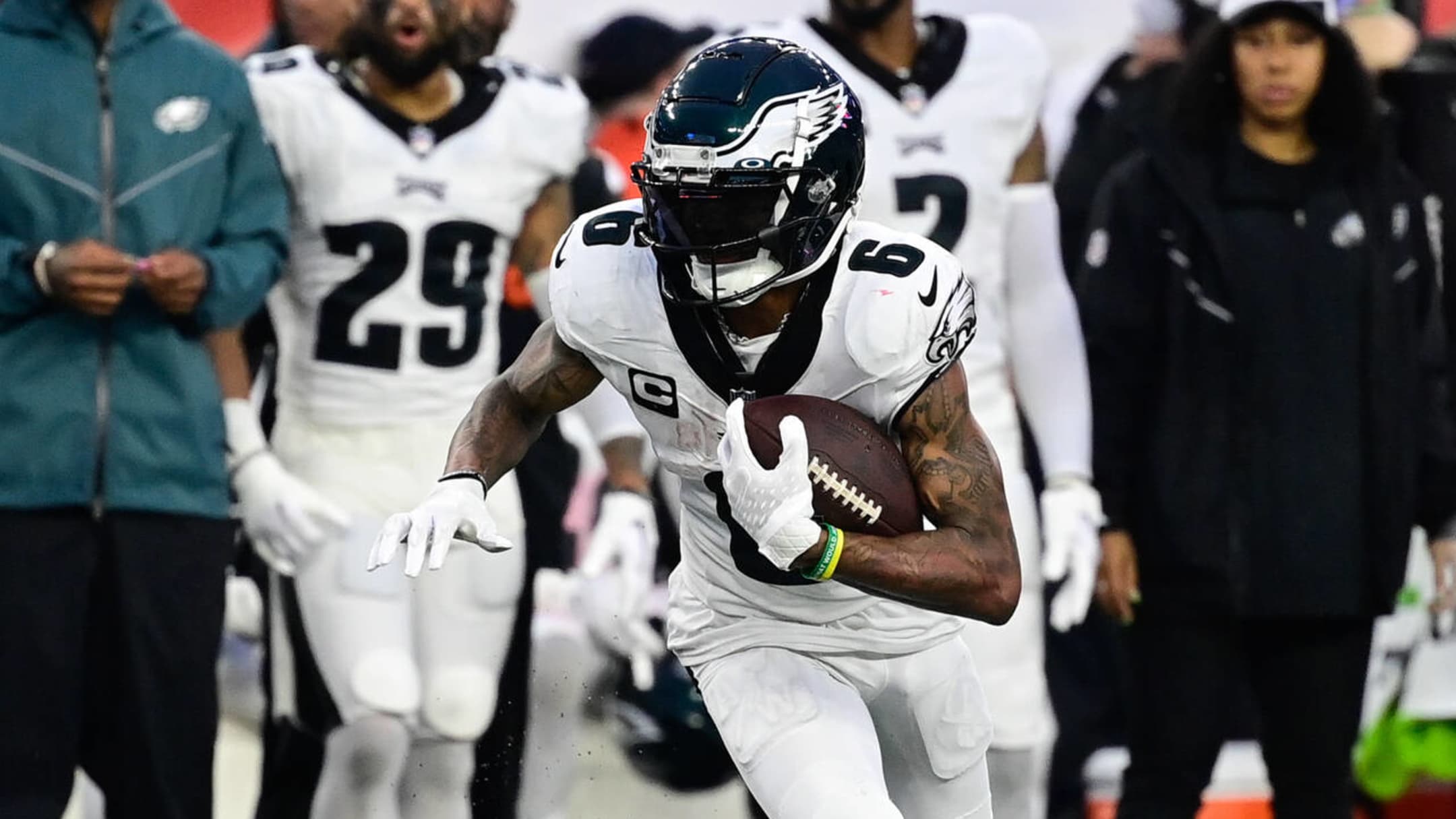 Next Gen Stats: Philadelphia Eagles running back D'Andre Swift carries  Eagles to 'Thursday Night Football' win