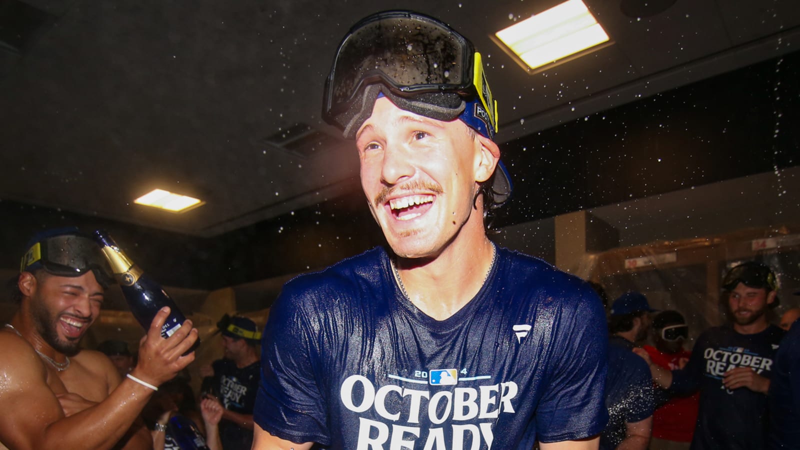 Watch: Bobby Witt Jr. has stern message after Royals clinch playoff berth