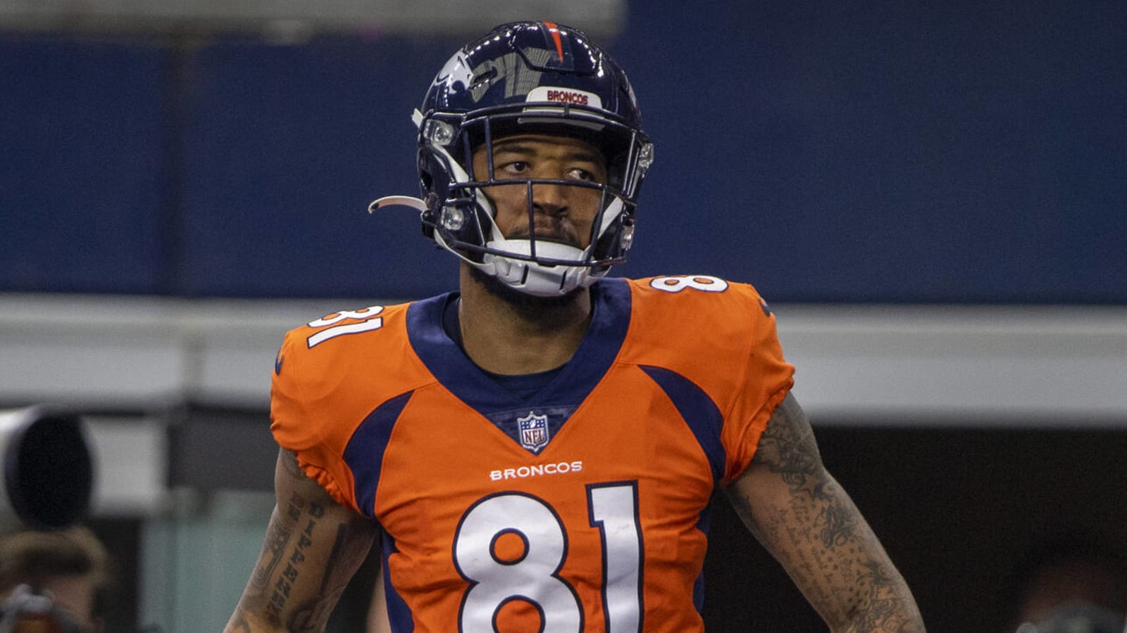 Broncos WR Tim Patrick suffers another non-contact injury in camp