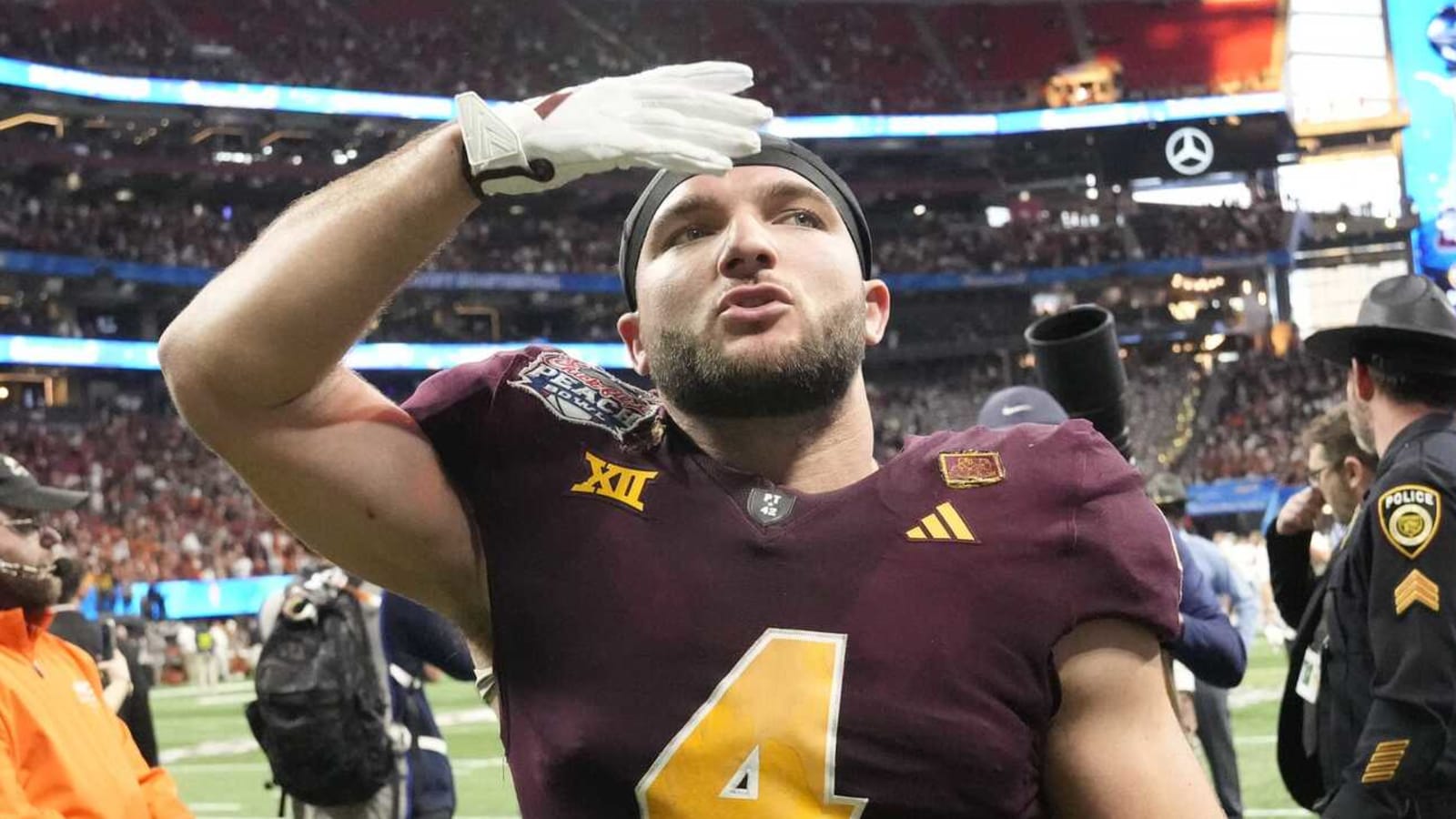 Arizona State's Cam Skattebo bested Ashton Jeanty, but will he surge up draft boards?