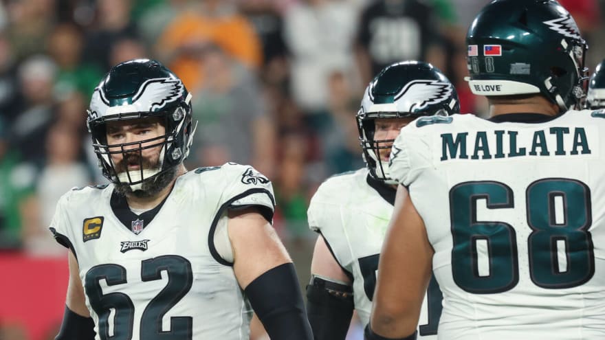 Jason Kelce says former Eagles teammate was 'absolutely terrible'