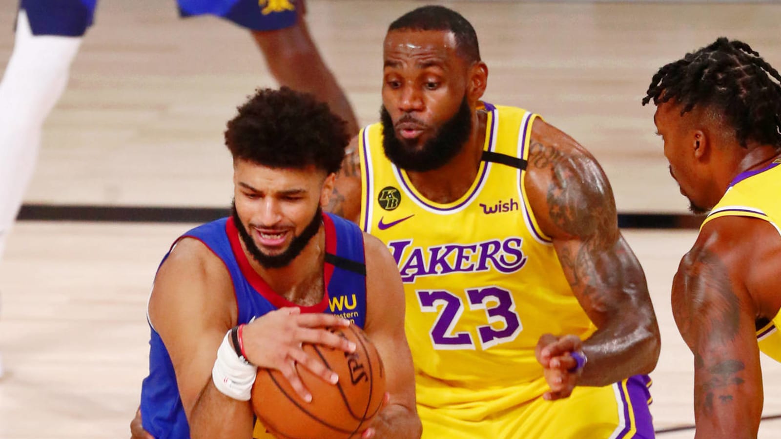 Lebron requested to guard Jamal Murray late in Game 4