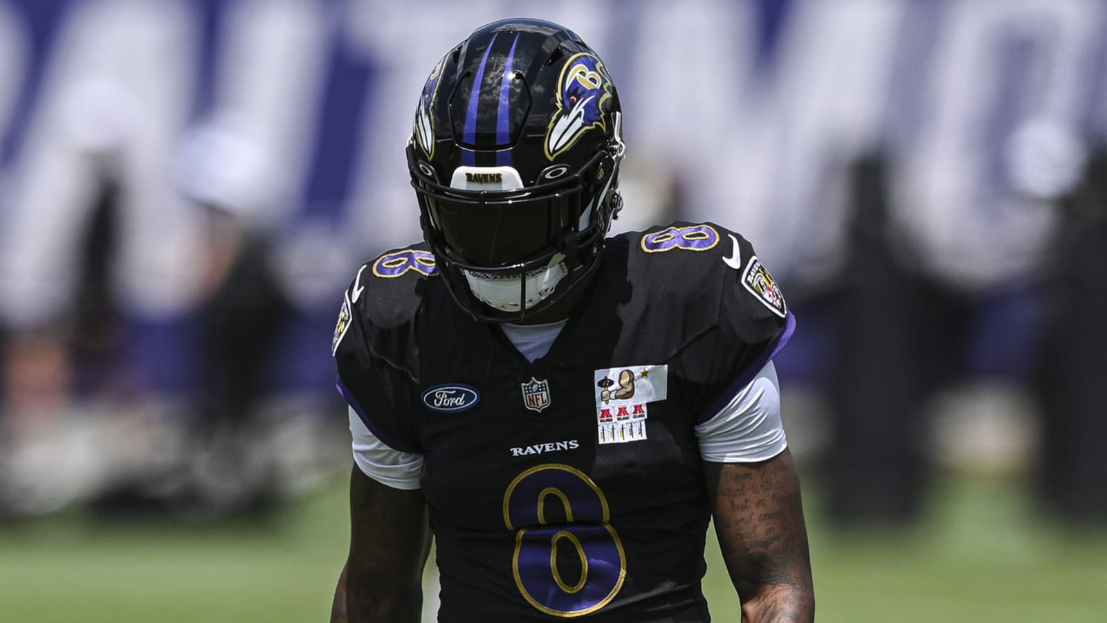 Ravens' Lamar Jackson responds to John Harbaugh, names GOAT QB