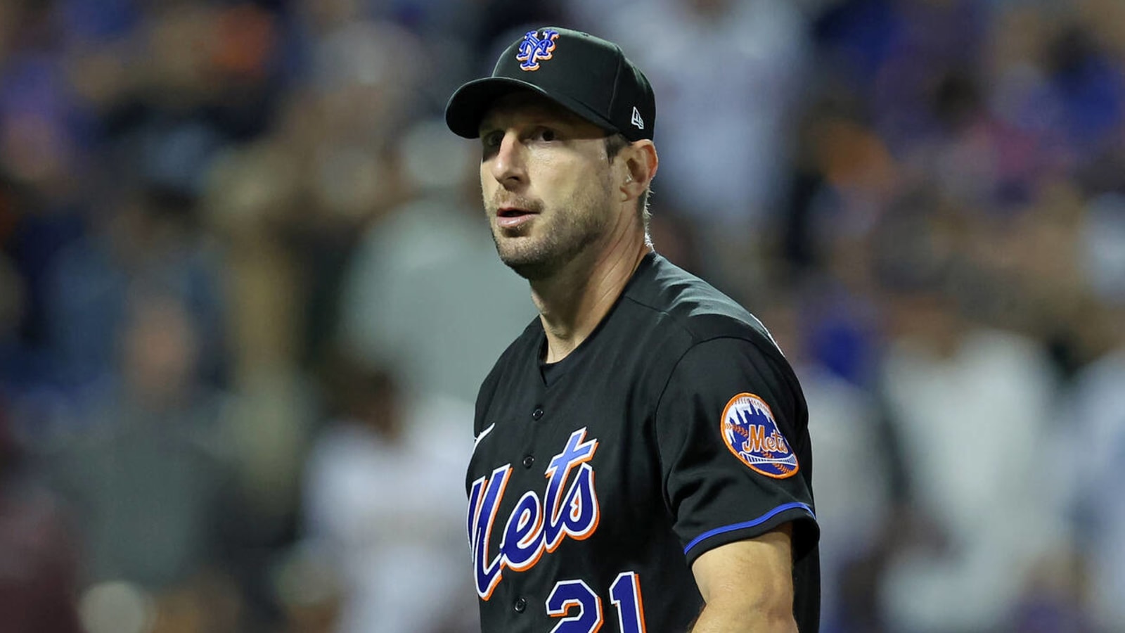 Max Scherzer New York Mets Jersey Black