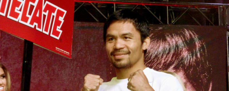 Manny Pacquiao takes jab at Floyd Mayweather Jr. over opponents