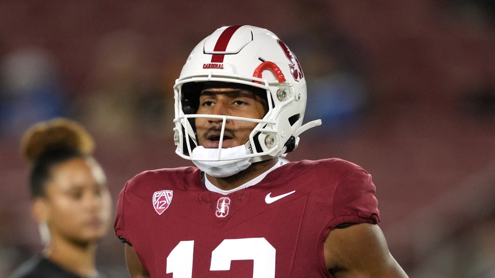 Stanford sophomore wide receiver Elic Ayomanor is an emerging star
