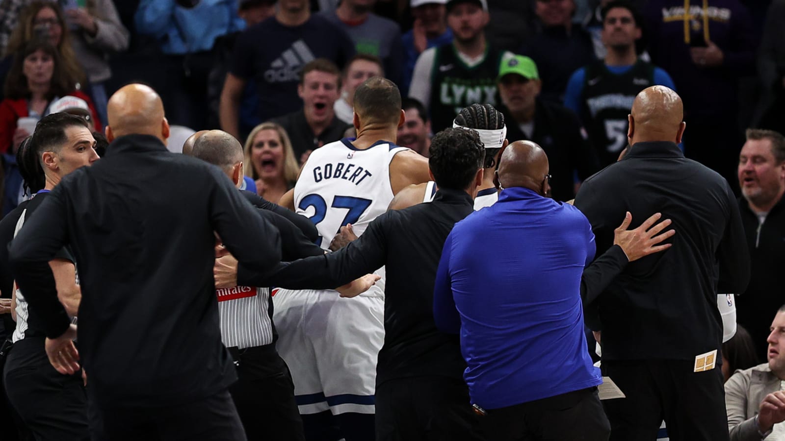 NBA issues five suspensions for Pistons, Timberwolves altercation