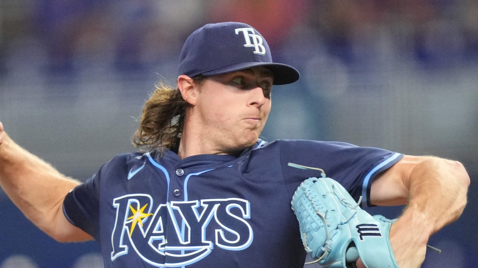 Rays pitcher hospitalized with infection
