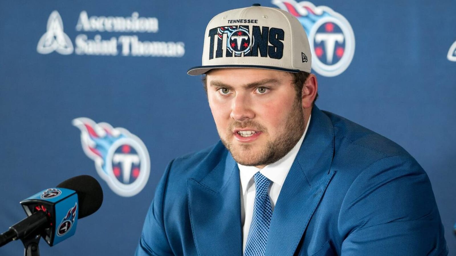 Titans' Peter Skoronski speaks out about bizarre predraft meeting