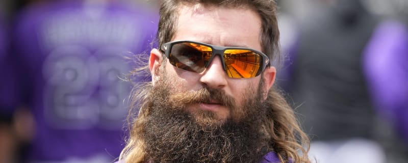 MLB: Complete with bushy beard and mullet, Charlie Blackmon leads