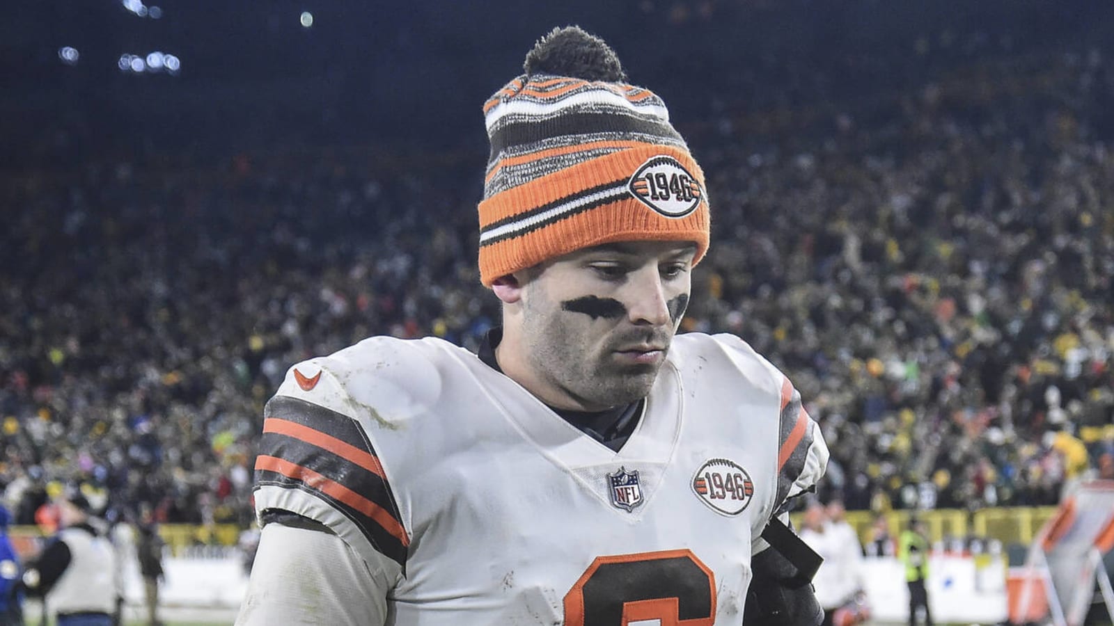 Baker Mayfield defended by anonymous Browns teammate