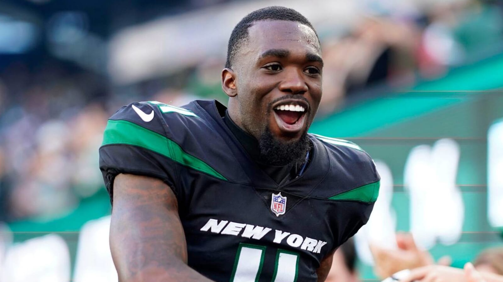 Jets send wide receiver Denzel Mims to the Lions in a trade that