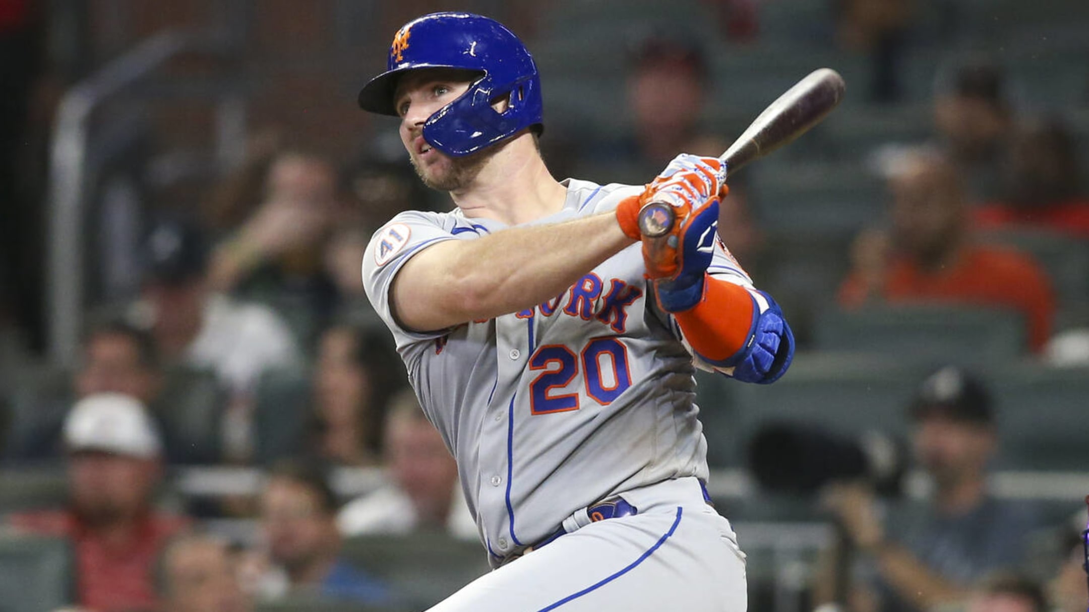 Mets star Pete Alonso 'thankful to be alive' after his car flipped