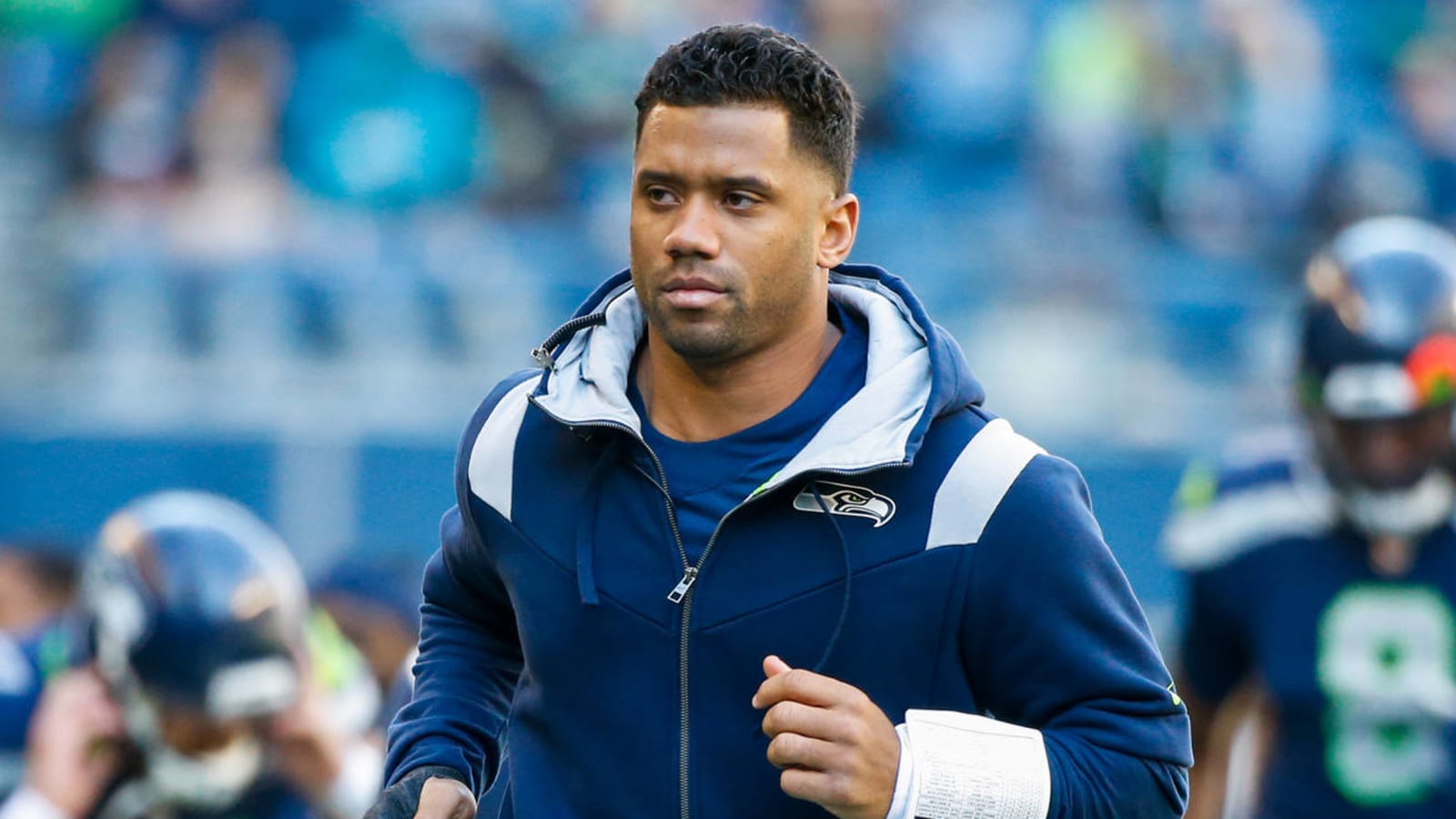 Seahawks' Russell Wilson suggests he's back from finger injury