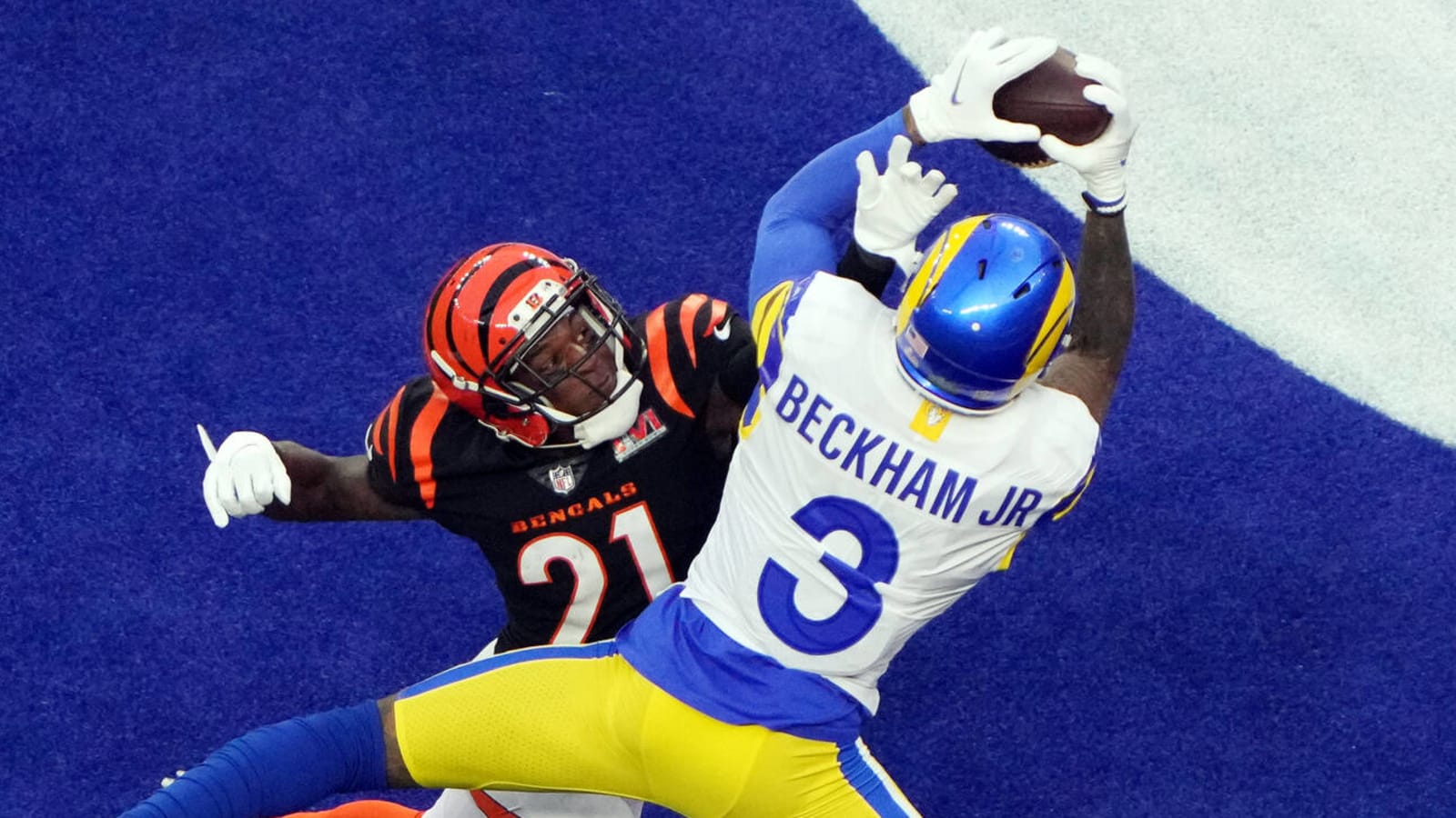 Watch: Rams WR Odell Beckham Jr. scores first TD of Super Bowl LVI