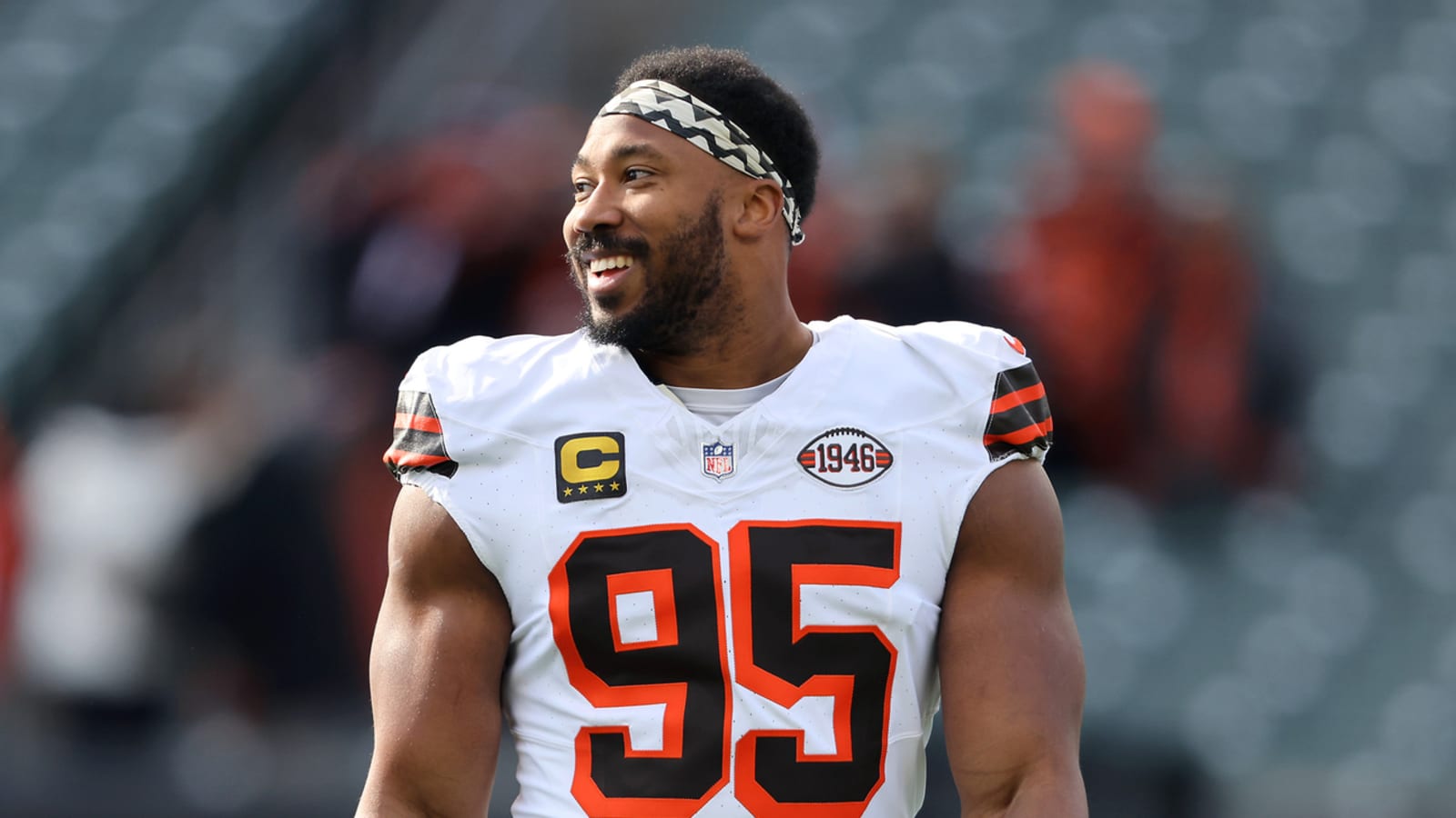 Watch: Myles Garrett records 100th career sack in record time