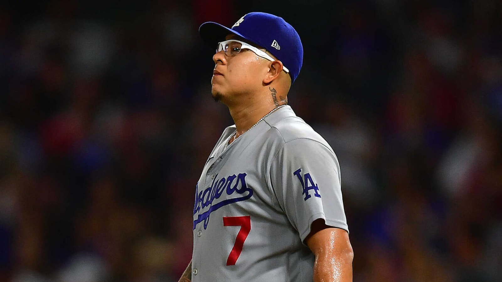 Dodgers' Julio Urías reveals Padres fans taunted him over eye issues