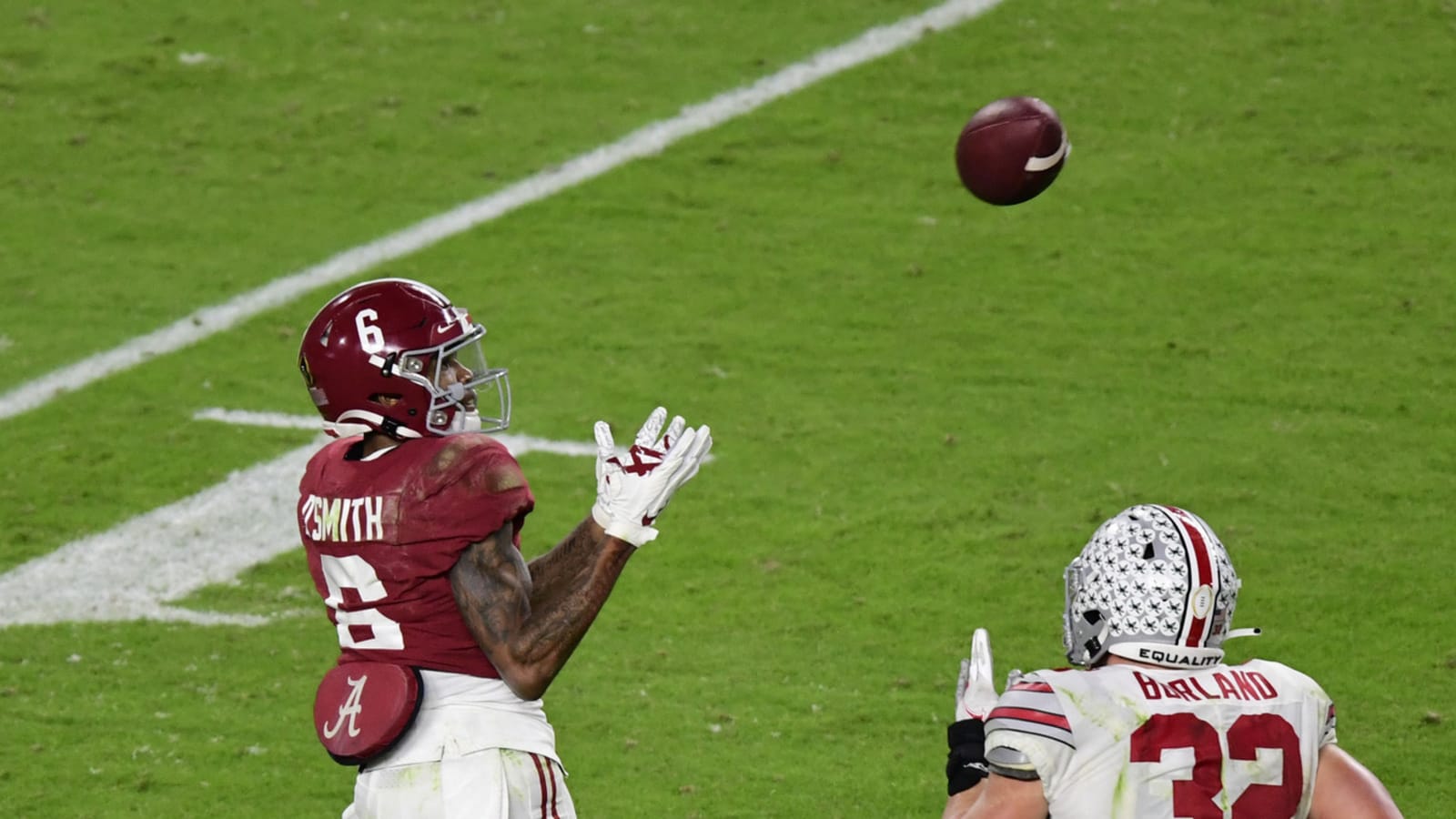 The 'CFP-era receiving touchdown leaders' quiz
