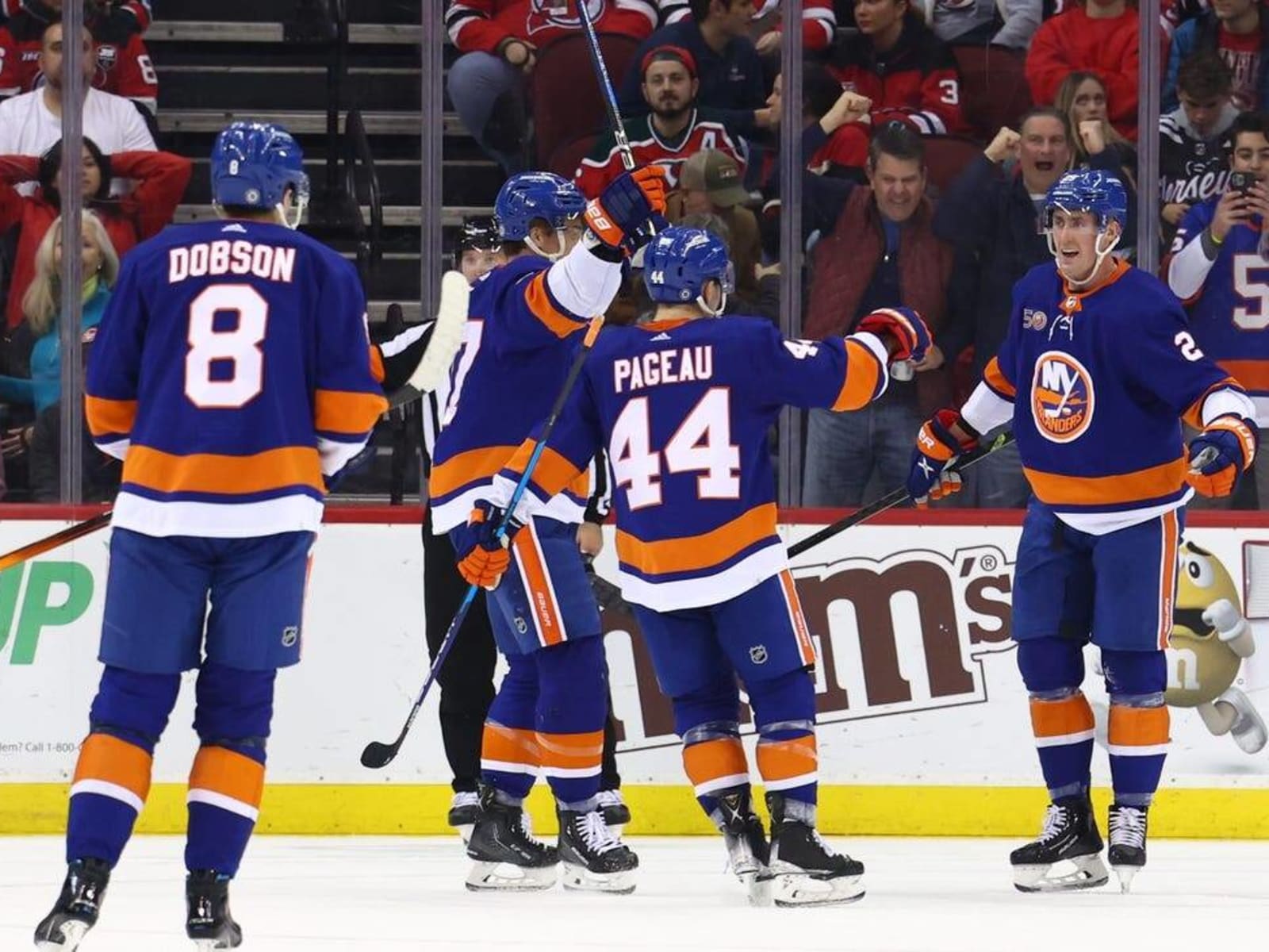 Nelson scores 2 to lead Islanders to 6-4 win over Devils