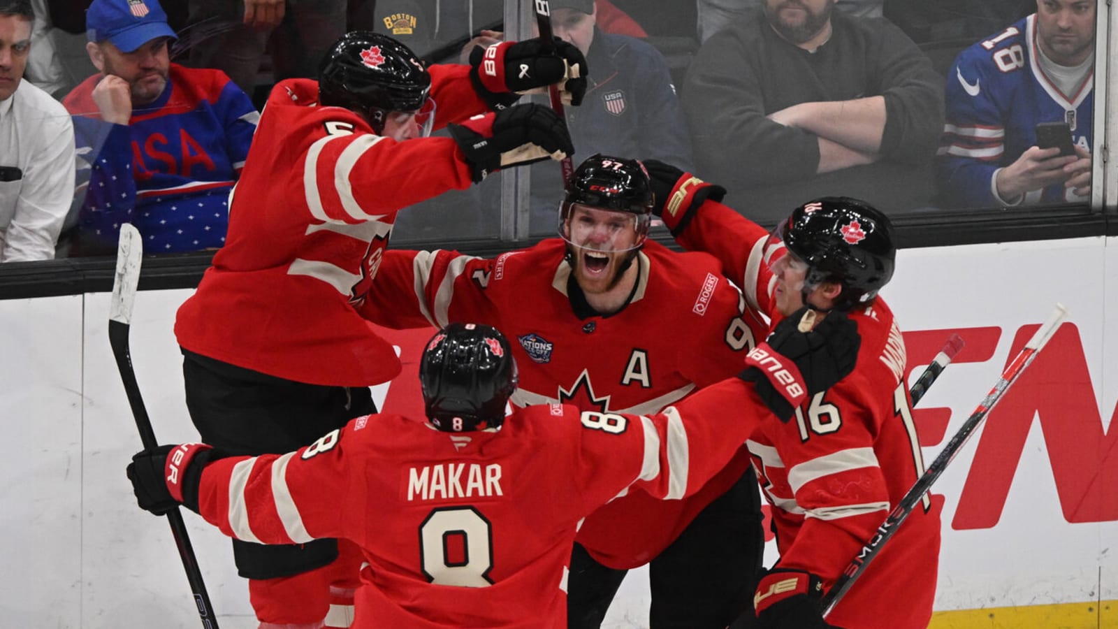 Watch: Connor McDavid's OT goal lifts Canada over USA
