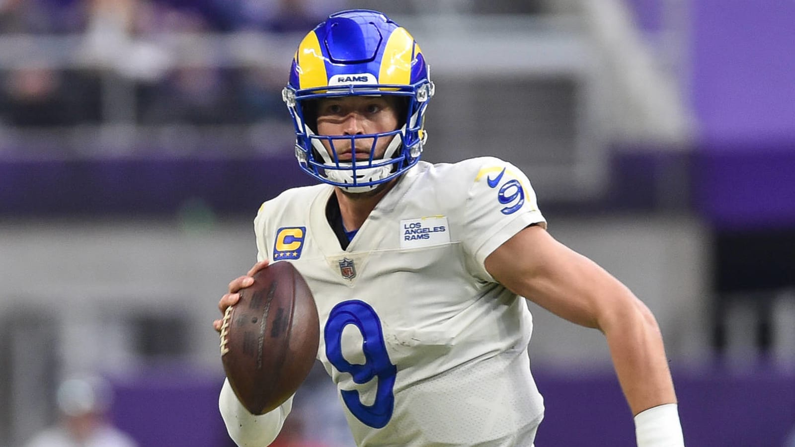 Rams to wear yellow pants with royal jerseys for first time vs. Giants