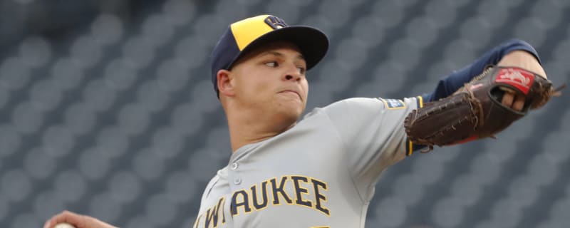 Watch: Brewers pitcher had brutal first career pitch in Majors