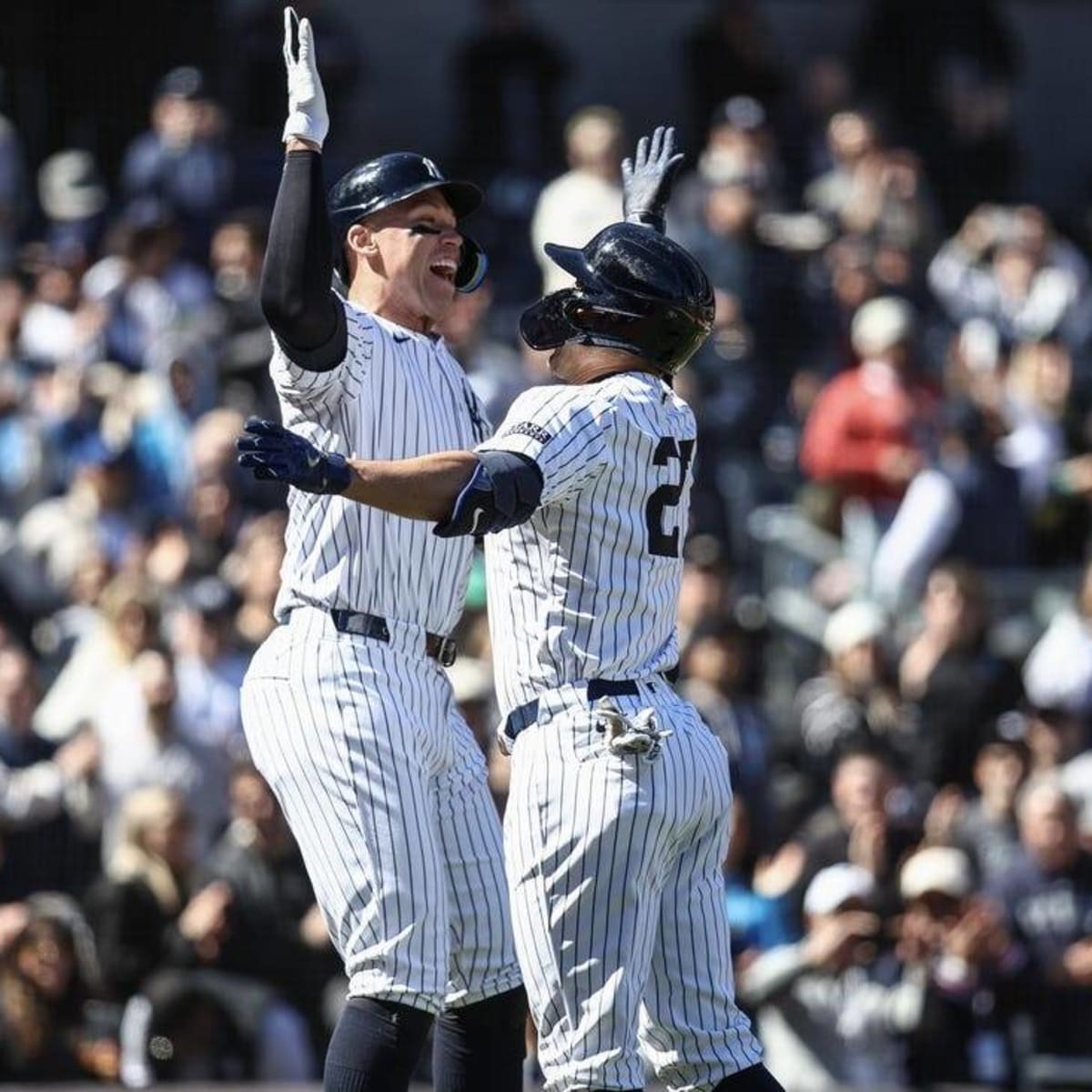 Giancarlo Stanton hits grand slam, Yankees top Jays to move to 8-2