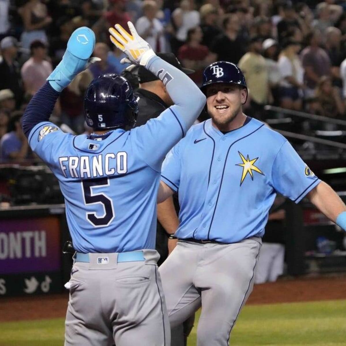 tampa bay rays blue uniforms