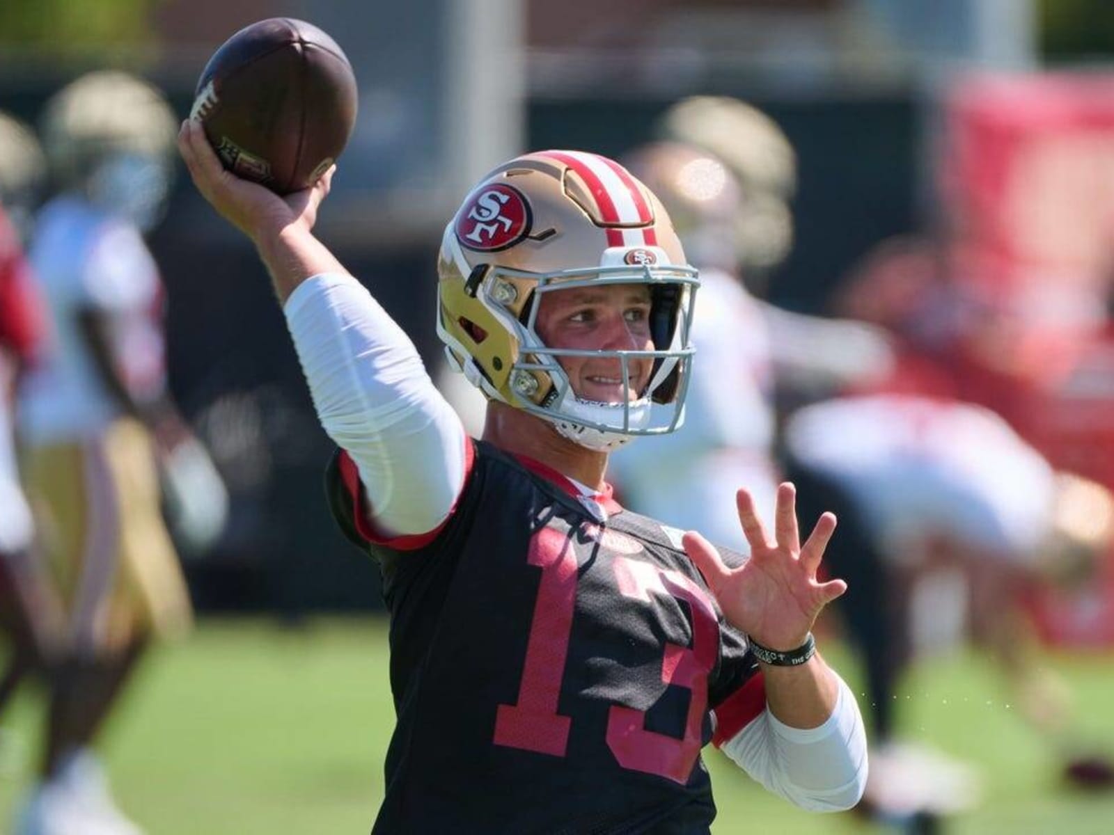 49ers QB Brock Purdy progresses to eliminate off days