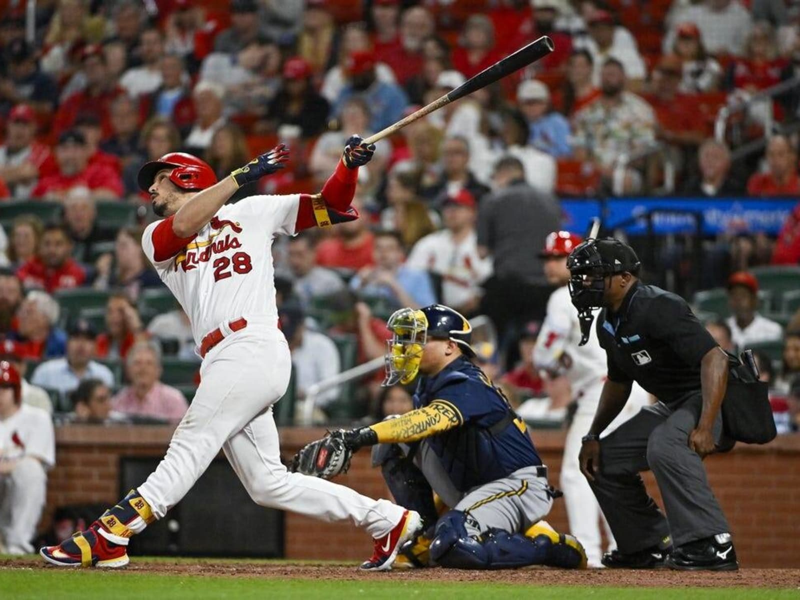 Nolan Gorman hits two home runs in win vs. Brewers