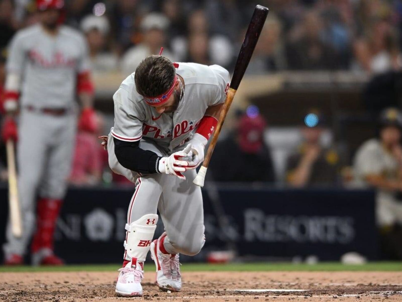 Philadelphia Phillies star Bryce Harper had three pins inserted in